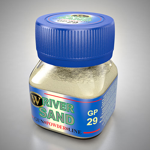 Gunpowder Line: River Sand Pigments Powders, 50ml bottle