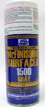 Mr. Finishing Surfacer 1500 - Gray 170ml (Spray)