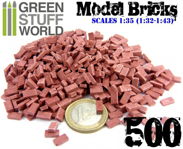 Model Bricks - Red x500