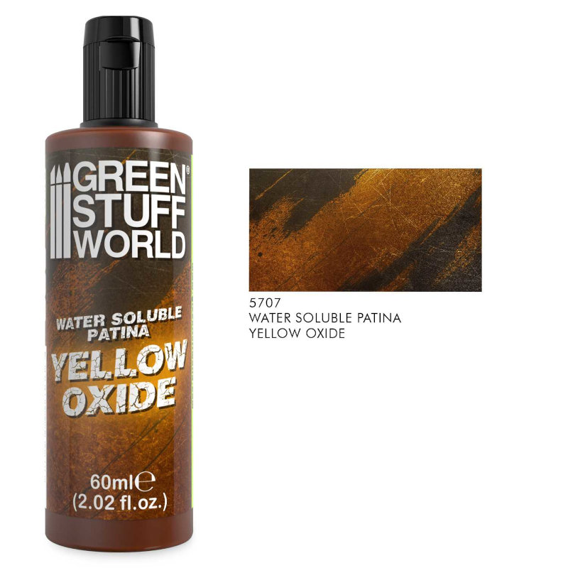 Green Stuff World Water Soluble Patina Yellow Oxide 60ml