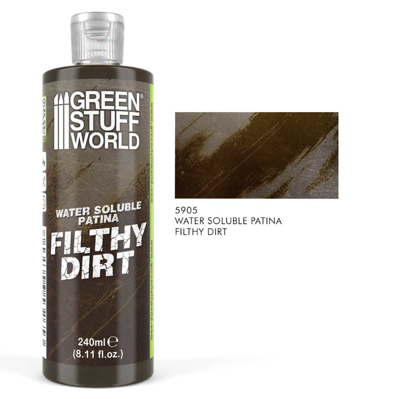 Green Stuff World Water Soluble Patina Filthy Dirt 240ml