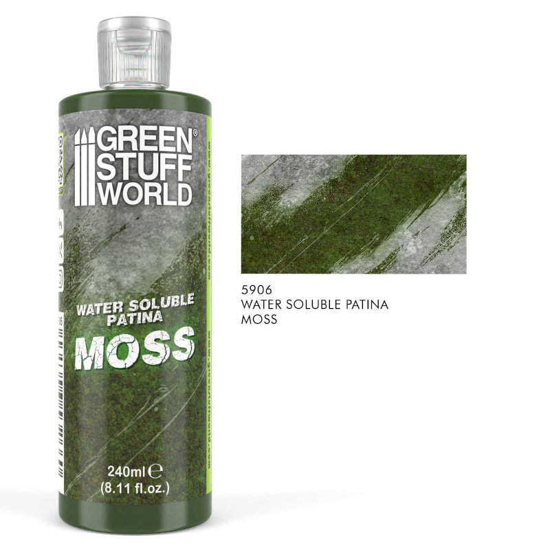 Green Stuff World Water Soluble Patina Moss 240ml
