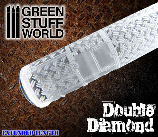Rolling Pin - Double Diamond