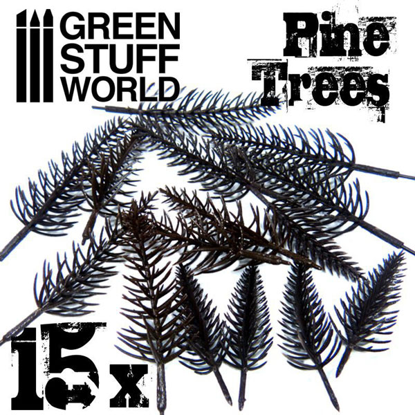 Model Pine Tree Trunks
