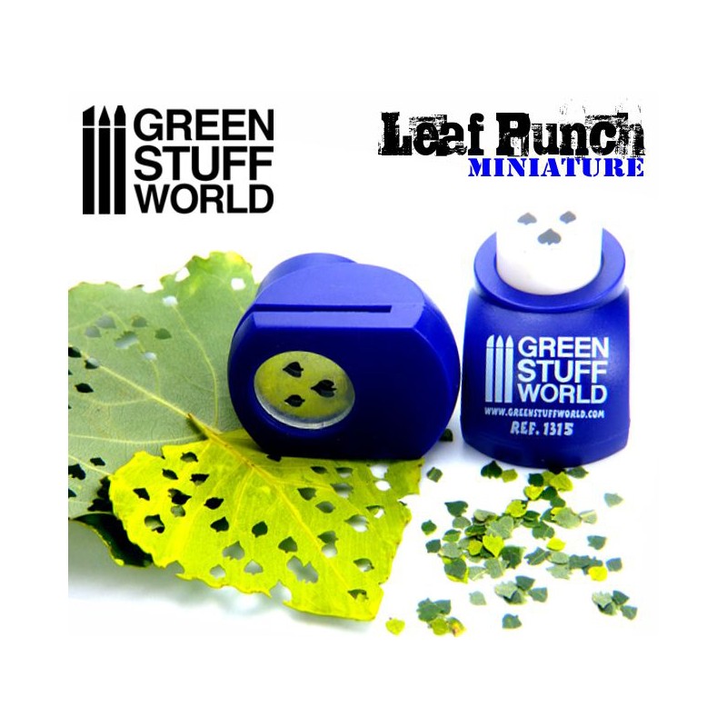 Miniature Leaf Punch - DARK PURPLE