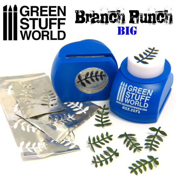 Miniature Branch Punch - Dark Blue
