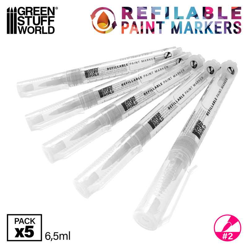 Green Stuff World Refillable Markers Size 2