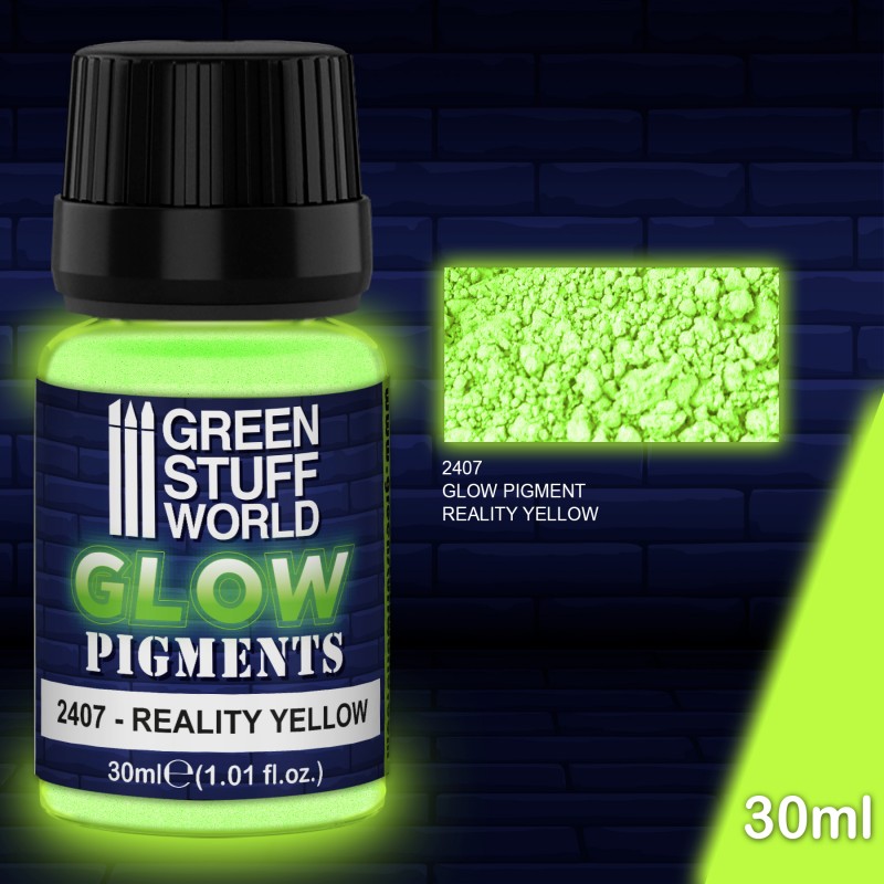 Pigment - Glow in the Dark - Reality Yellow-Green