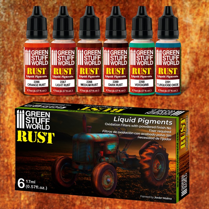 Liquid Pigments Set - Rust