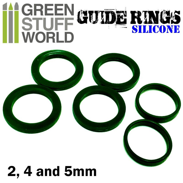 Rolling Pin - Silicone Guide Rings