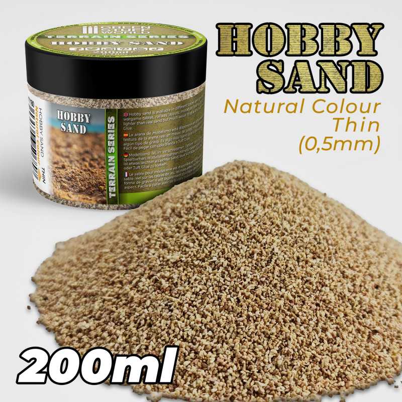 Thin Hobby Sand 200ml - Natural