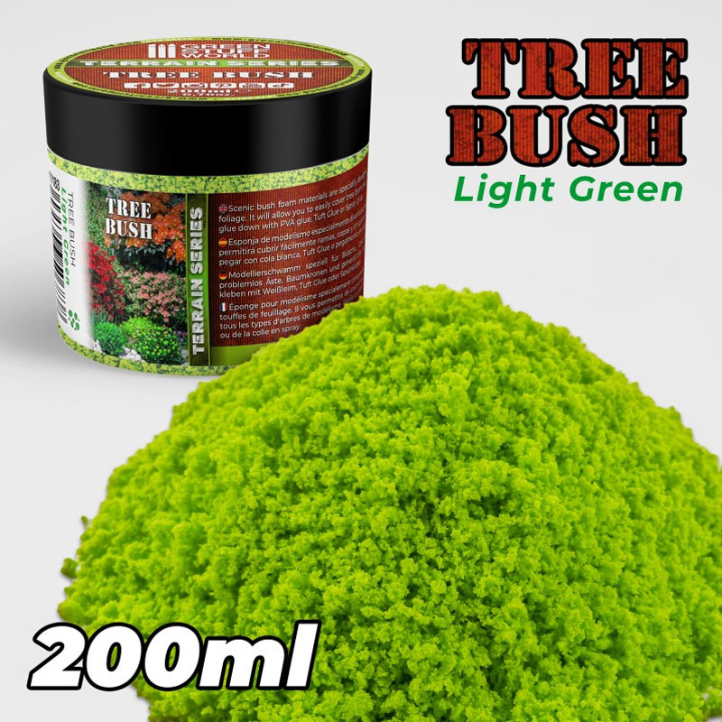 Tree Bush Clump Foliage - Light Green - 200ml