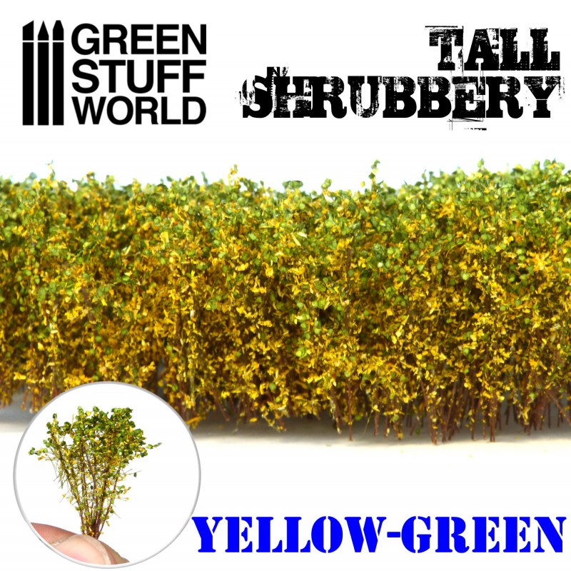 Tall Shrubbery - Yellow Green