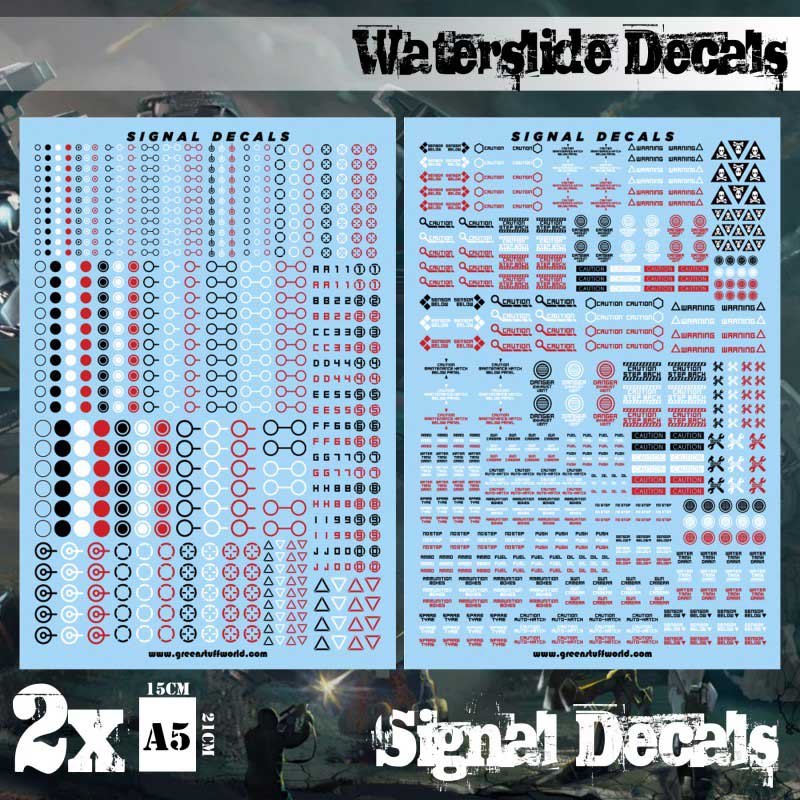 Waterslide Decals - Signal Decals