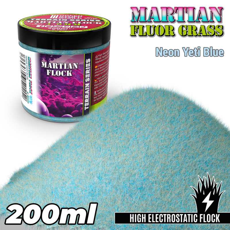 Static Grass - Martian Fluor Neon Yeti Blue 200ml