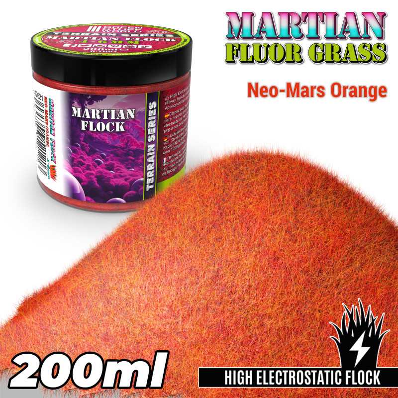 Static Grass - Martian Fluor Neo-Mars Orange 200ml