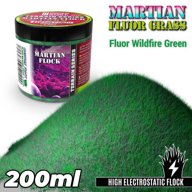 Static Grass - Martian Fluor Wildfire Green 200ml