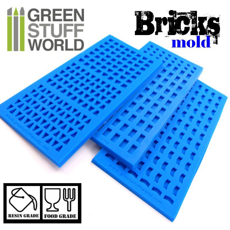 Silicone Molds - Bricks