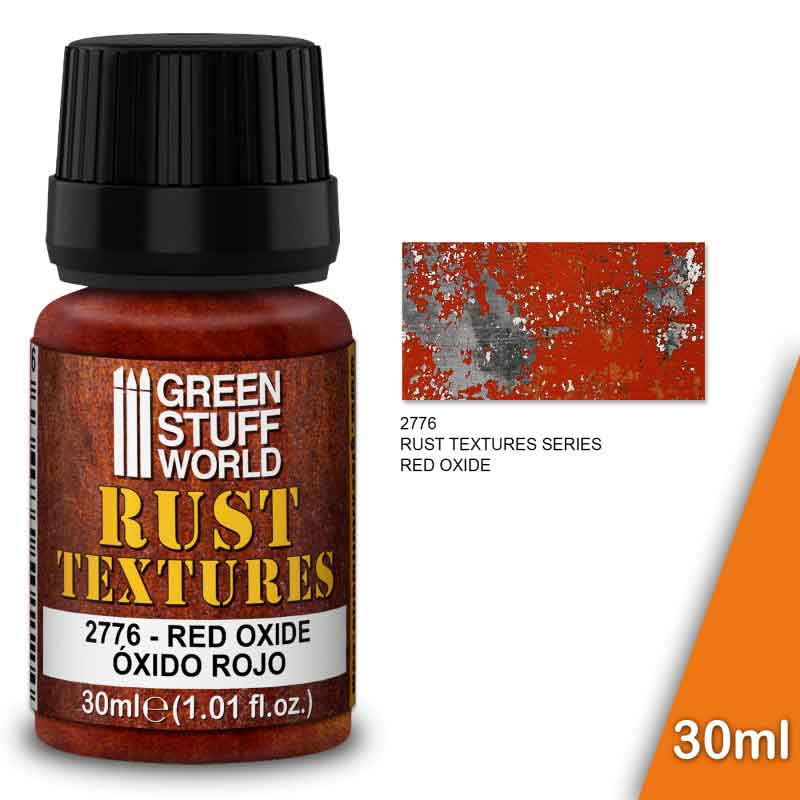 Rust Textures - Red Oxide Rust 30ml