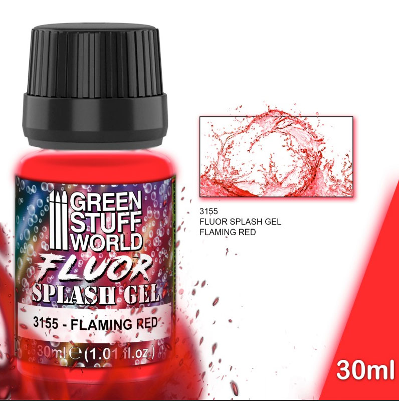 Splash Gel - Flaming Red