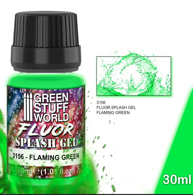 Splash Gel - Flaming Green