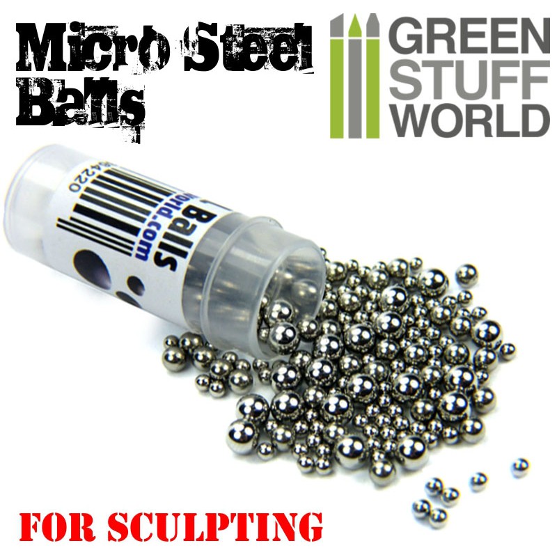 Mixed Micro Steel Balls for Sculpting