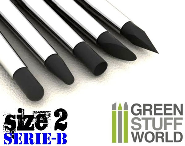 Color Shapers Brushes Size 2 - Series B