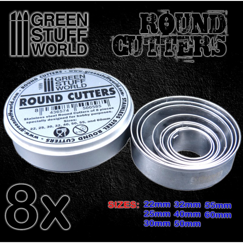 Green Stuff World: Stainless Steel Cutters for Bases Green Stuff World: Stainless Steel Cutters for Bases