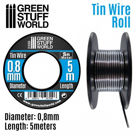 Flexible Tin Wire Roll 0.8mm