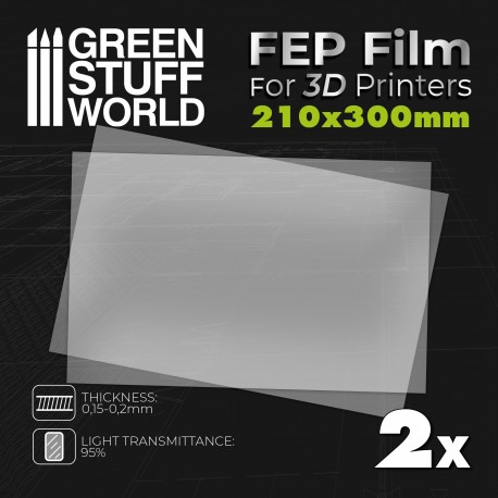 FEP Film 11.8 x 8.27in