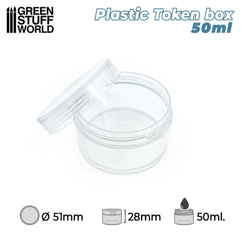 Green Stuff World Plastic Token Box 50mL