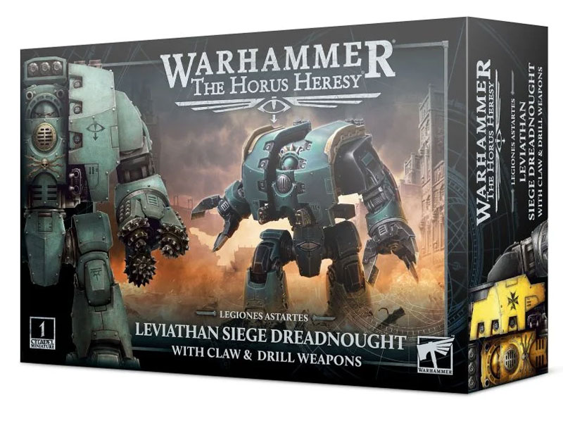 Leviathan Siege Dreadnought with Claw & Drill Weapons