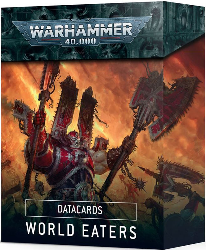 Datacards: World Eaters - ONLY 1 AVAILABLE AT THIS PRICE
