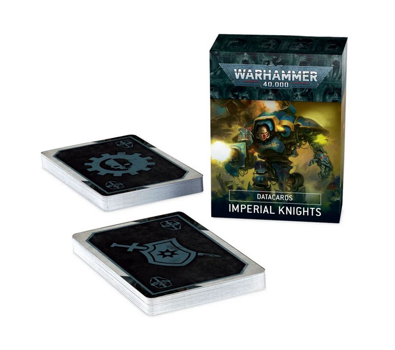 Michigan Toy Soldier Company : Games Workshop - Datacards: Imperial Knights