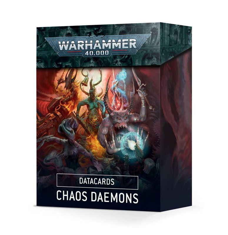 Datacards: Chaos Daemons - ONLY 1 AVAILABLE AT THIS PRICE
