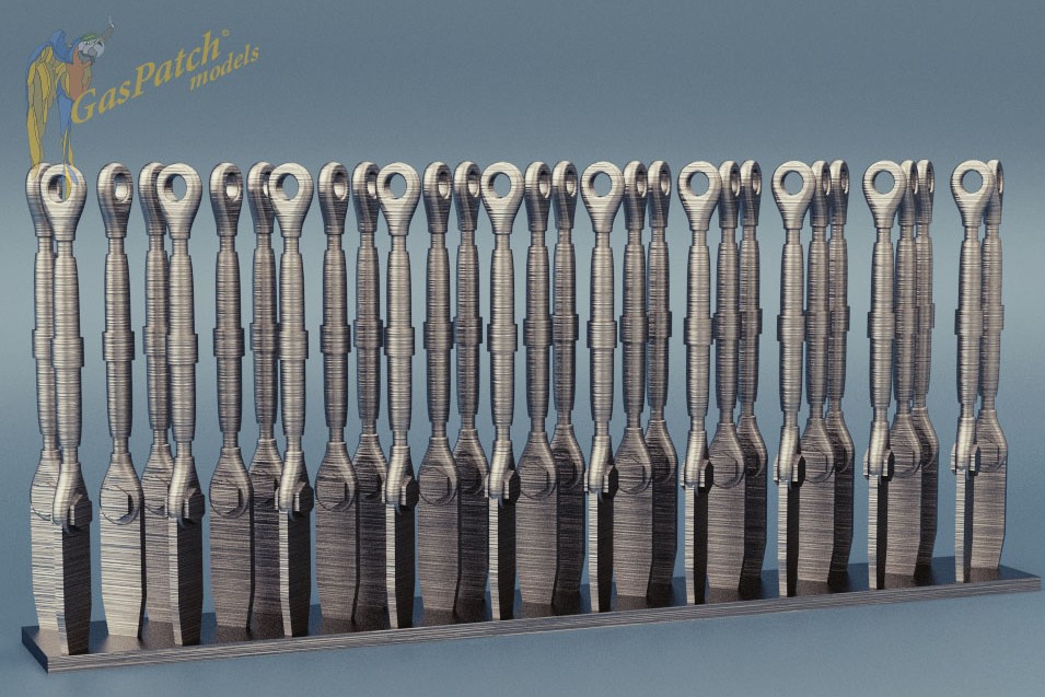 Metal Turnbuckles Type B (30)