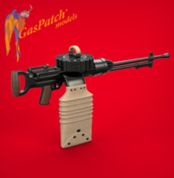 Lewis Mk I Stripped Full Heatsinks Machine Gun Kit (2)