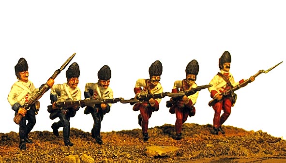 7 Years War: Austrian Habsburgs- Hungarian Grenadiers Attacking