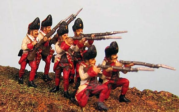 7 Years War: Austrian Habsburgs- Hungarian Grenadiers Firing Line no. 1