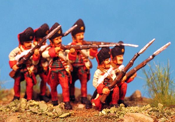 7 Years War: Austrian Habsburgs- Hungarian Grenadiers Firing Line no. 2
