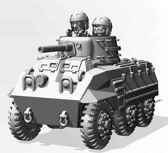 ToonKrieg U.S. M8 Greyhound