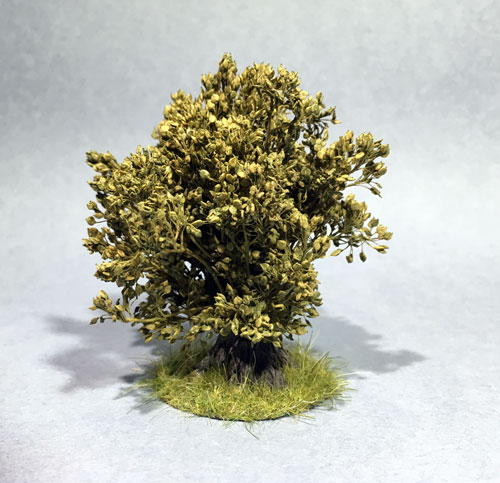 Scenic & Diorama: Bush with Grass Base