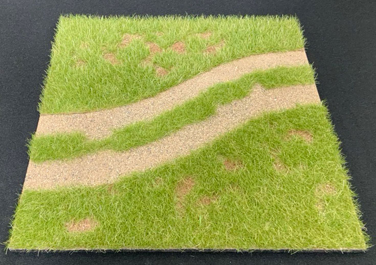 12 x 12 S-Curve Road Scenic Base