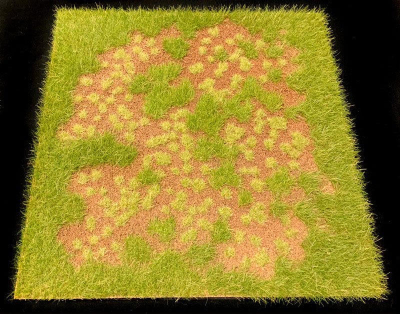 12 x 12 Sodden Field Scenic Base
