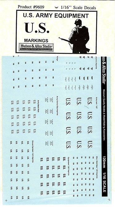 US Equipment Decals