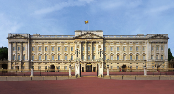 Buckingham Palace, London, Scenic Backdrop