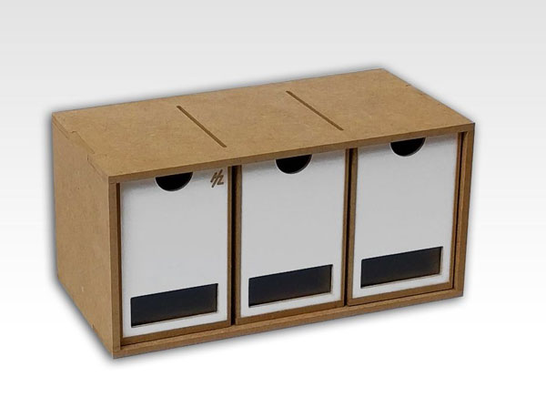Three-Drawer Module