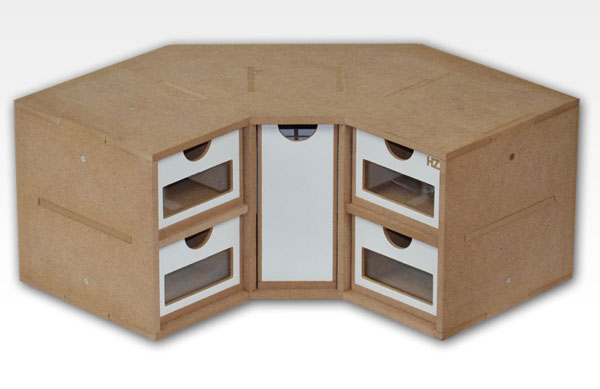 Corner Drawers Module