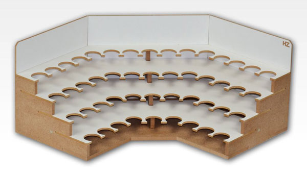 Corner Paint Module for 26mm dia. Bottles