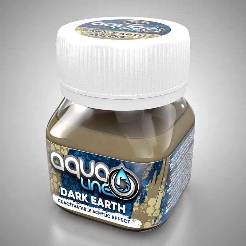 Aqualine: Dark Earth 50ml Bottle